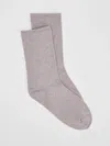 Eileen Fisher Recycled Cashmere & Merino Crew Sock In Neutral