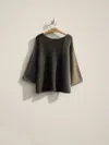Eileen Fisher Renew Mohair Colorblock Sweater, Pm In Gray