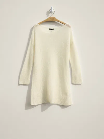 Eileen Fisher Renew Mohair Sweater, S In Neutral