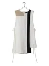 Eileen Fisher Resewn Linen Wrap Tunic In White
