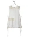 Eileen Fisher Resewn Linen Wrap Tunic In White