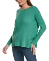 EILEEN FISHER RIBBED WOOL SWEATER