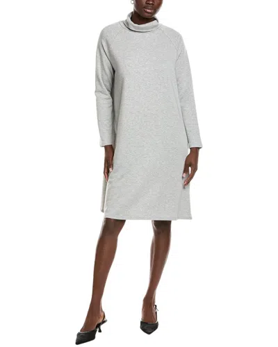 EILEEN FISHER EILEEN FISHER ROUND NECK SHIFT DRESS