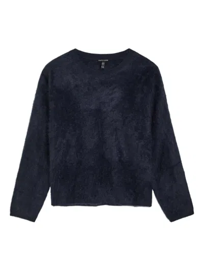 Eileen Fisher Round-neck Sweater In Blue