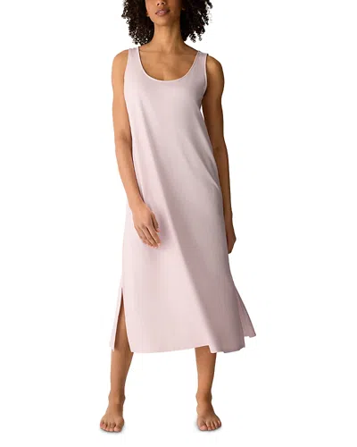 Eileen Fisher Scoop Neck Dress In Pink