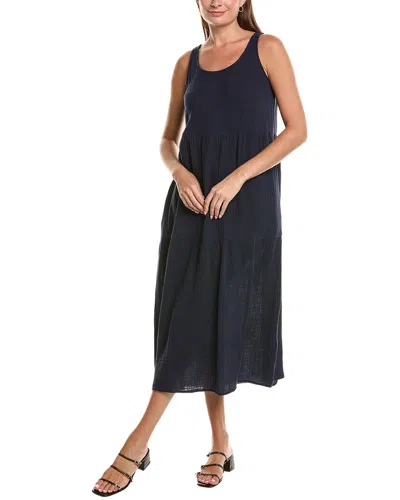Eileen Fisher Scoop Neck Dress In Transparent