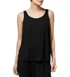 Eileen Fisher Scoop-neck Jersey Knit Tank In Black