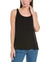 Eileen Fisher Scoop-neck Jersey Knit Tank In Black