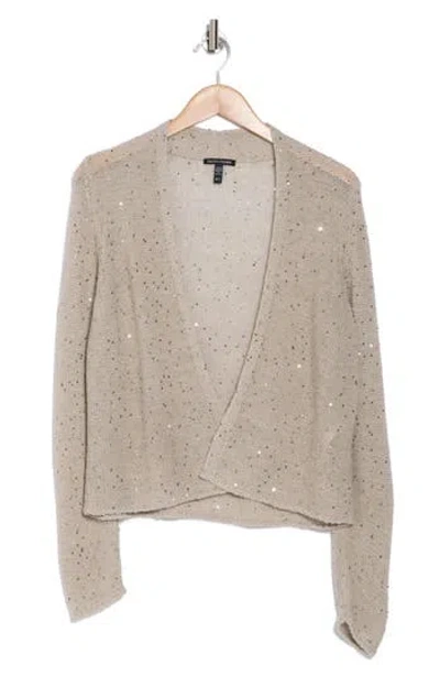 Eileen Fisher Sequin Merino Wool Cardigan