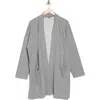 Eileen Fisher Shawl Collar Cardigan In Moon