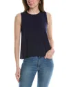 Eileen Fisher Velvet Tank In Blue