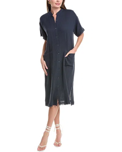 Eileen Fisher Shirt Dress In Blue