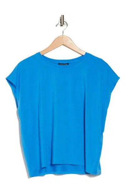 Eileen Fisher Short Sleeve Tencel® Lyocell T-shirt In Calypso