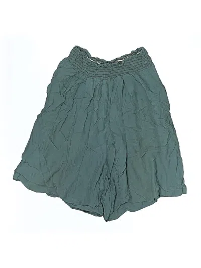 Pre-owned Eileen Fisher Shorts In Green