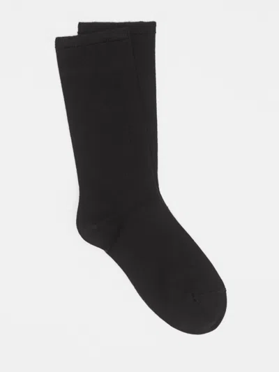 Eileen Fisher Silk Cashmere Franny Sock In Black