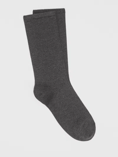 Eileen Fisher Silk Cashmere Franny Sock In Gray