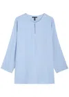 Eileen Fisher Silk-crepe Top