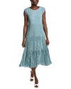 Eileen Fisher Silk Midi Dress