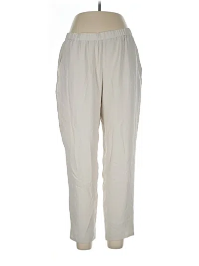 Eileen Fisher Ankle Arch Pant In Neutral