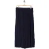 Eileen Fisher Silk Pleated Maxi Skirt