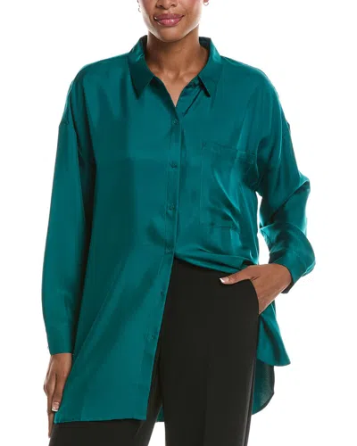 Eileen Fisher Silk Shirt In Yellow