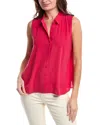 Eileen Fisher Silk Shirt In Pink