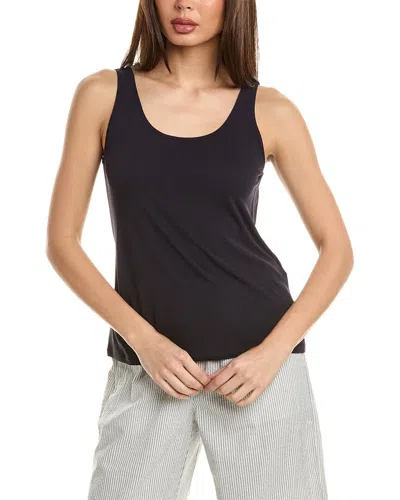 Eileen Fisher Velvet Tank In Navy