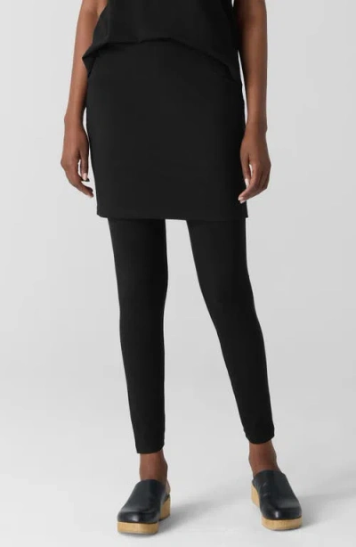 EILEEN FISHER EILEEN FISHER SKIRTED ANKLE LEGGINGS