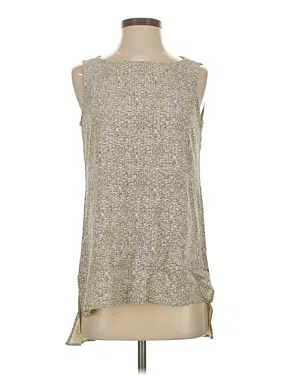 Pre-owned Eileen Fisher Sleeveless Blouse In Gray