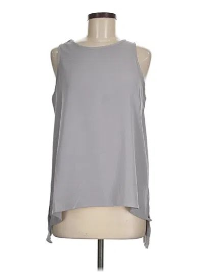 Pre-owned Eileen Fisher Sleeveless Blouse In Gray