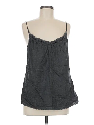 Pre-owned Eileen Fisher Sleeveless Blouse In Gray