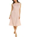 Eileen Fisher Sleeveless Midi Dress In Multi