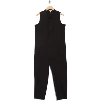 Eileen Fisher Sleeveless Organic Cotton Blend Jumpsuit