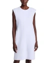 Eileen Fisher Sleeveless Round Neck Dress In Wisteria
