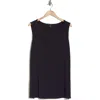 Eileen Fisher Sleeveless Silk Tunic In Nocturne