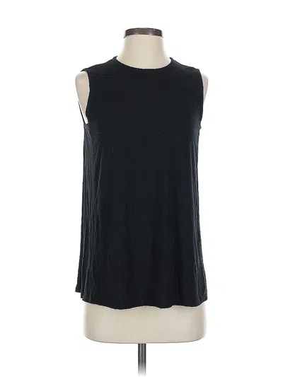 Pre-owned Eileen Fisher Sleeveless T-shirt In Black