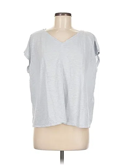 Pre-owned Eileen Fisher Sleeveless T-shirt In Blue