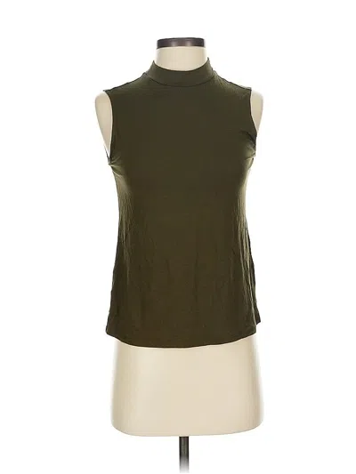 Pre-owned Eileen Fisher Sleeveless T-shirt In Green