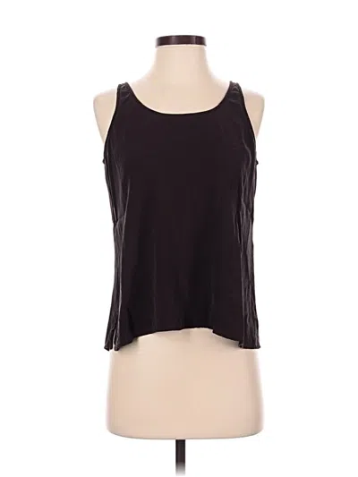 Pre-owned Eileen Fisher Sleeveless Top Black Halter Neckline Tops