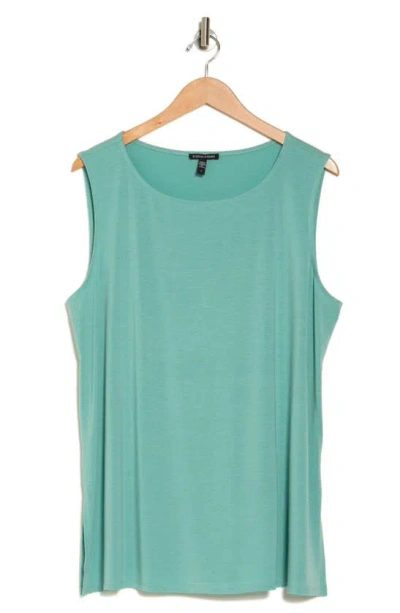 Eileen Fisher Sleeveless Tunic In Sea Green