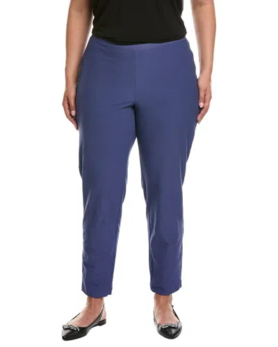 Eileen Fisher Slim Ankle Pant In Animal Print