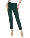 Eileen Fisher Slim Ankle Pant In Green