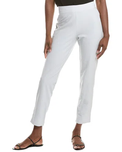 Eileen Fisher Slim Ankle Pant In White