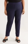 Eileen Fisher Slim Ankle Pants In Blue
