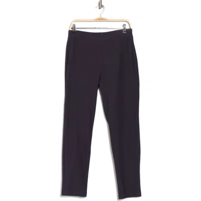 Eileen Fisher Slim Ankle Pants In Black