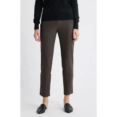 Eileen Fisher Slim Ankle Pants In Gray