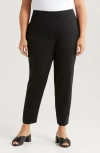 Eileen Fisher Slim Ankle Pants In Black