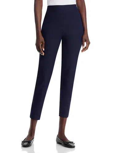 Eileen Fisher Slim Ankle Pants In Blue
