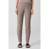 Eileen Fisher Slim Ankle Pants In Cocoa