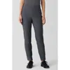 Eileen Fisher Slim Ankle Pants In Gray
